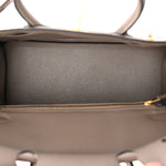 Togo BIRKIN 30 Gris Asphalte