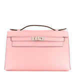 Swift Kelly Pochette Clutch Rose Sakura