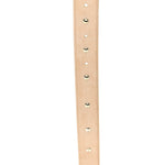 Calfskin Studded Benny Belt 80 32 Dark Ivory