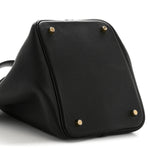 Taurillon Clemence Picotin Lock 22 MM Black