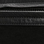 Grained Calfskin Medium Phantom Luggage Black