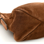 Scamosciato Suede Large Aimee Shoulder Bag Cacao