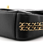 Caviar Quilted Mini CC You Flap Black
