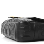 Nappa FF 1974 Embossed Baguette Black