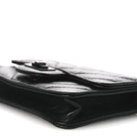Aged Calfskin Chevron Quilted Reissue Belt Bag So Black