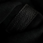 Grained Deerskin Bea Tote Black