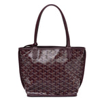 Goyardine Reversible Mini Anjou Burgundy