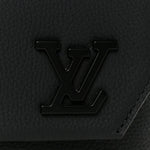 Calfskin Aerogram Fastline Messenger Black