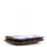 Monogram 2019 Christmas Animation Double Zip Pochette