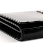 Glazed Calfskin Cassandre Wallet On Chain WOC Black