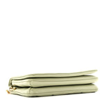 Lambskin Embossed Monogram Pochette Coussin Green