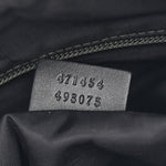 Canvas Web Messenger Bag Black