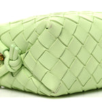 Nappa Intrecciato Mini Loop Camera Bag Fennel