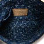 LV X TM Monogram Denim Cerises Pochette Accessories Blue