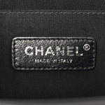 Calfskin Quilted Medium Boy Flap Black