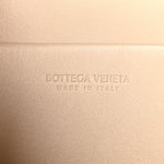 Suede Intrecciato Bang Bang Vanity Case Ecru