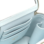 Caviar Quilted Sweetheart Vanity Case Bleu Clair