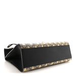 GG Supreme Monogram Bees Medium Padlock Shoulder Bag Beige Oro Black