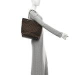 Monogram Large Eclipse Tote Dark Brown