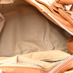 Calfskin Medium Paddington Satchel Tan