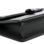 Quilted Nappa Smooth Calfskin Serpenti Forever Diamond Blast Shoulder Bag Black