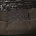 Monogram Horsebit Clutch Dark Brown