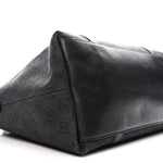 Nylon Monogram Medium GG Charm Dome Satchel Black