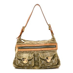 Monogram Denim Baggy PM Lichen