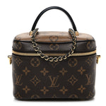 Reverse Monogram Vanity Chain Pouch