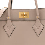 Calfskin Monogram On My Side MM Greige