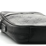 Calfskin Monogram Shadow Danube PM Black