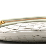 Nappa Intrecciato Small Gemelli Agate Grey Glacier