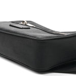 Soft GG Supreme Monogram Web Belt Bag Black Grey