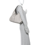 Calfskin Margot Hobo Grey