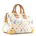 Monogram Multicolor Speedy 30 White