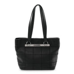 Caviar Square Stitched Tote Black