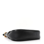 Goatskin Small Aphrodite Shoulder Bag Black