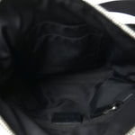 GG Supreme Monogram Web Messenger Bag Black