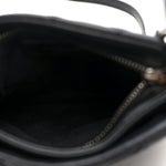 Lambskin Quilted Crossbody Bag Black