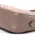 Calfskin Matelasse Small GG Marmont Chain Shoulder Bag Porcelain Rose