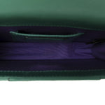 Calfskin Small Serpenti Forever Snake Strap Crossbody Bag Emerald Green