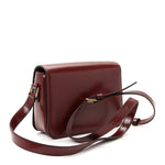 Shiny Calfskin Teen Triomphe Light Burgundy