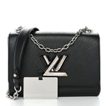 Epi Twist Shoulder Bag MM Black