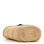 Raffia Basket Tote Bag Natural Tan