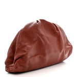 Smooth Butter Calf The Pouch Oversized Clutch Bordeaux