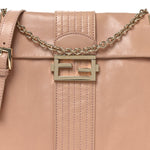 Vitello Acqua Maxi Baguette Shoulder Bag Lilla