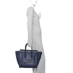 Smooth Calfskin Mini Luggage Ink