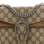 GG Supreme Monogram Mini Dionysus Shoulder Bag Taupe