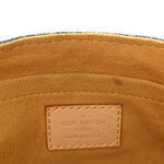 Monogram Denim Mini Pleaty Blue