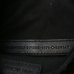 Denim Embellished Le Cagole Shoulder Bag XS Black